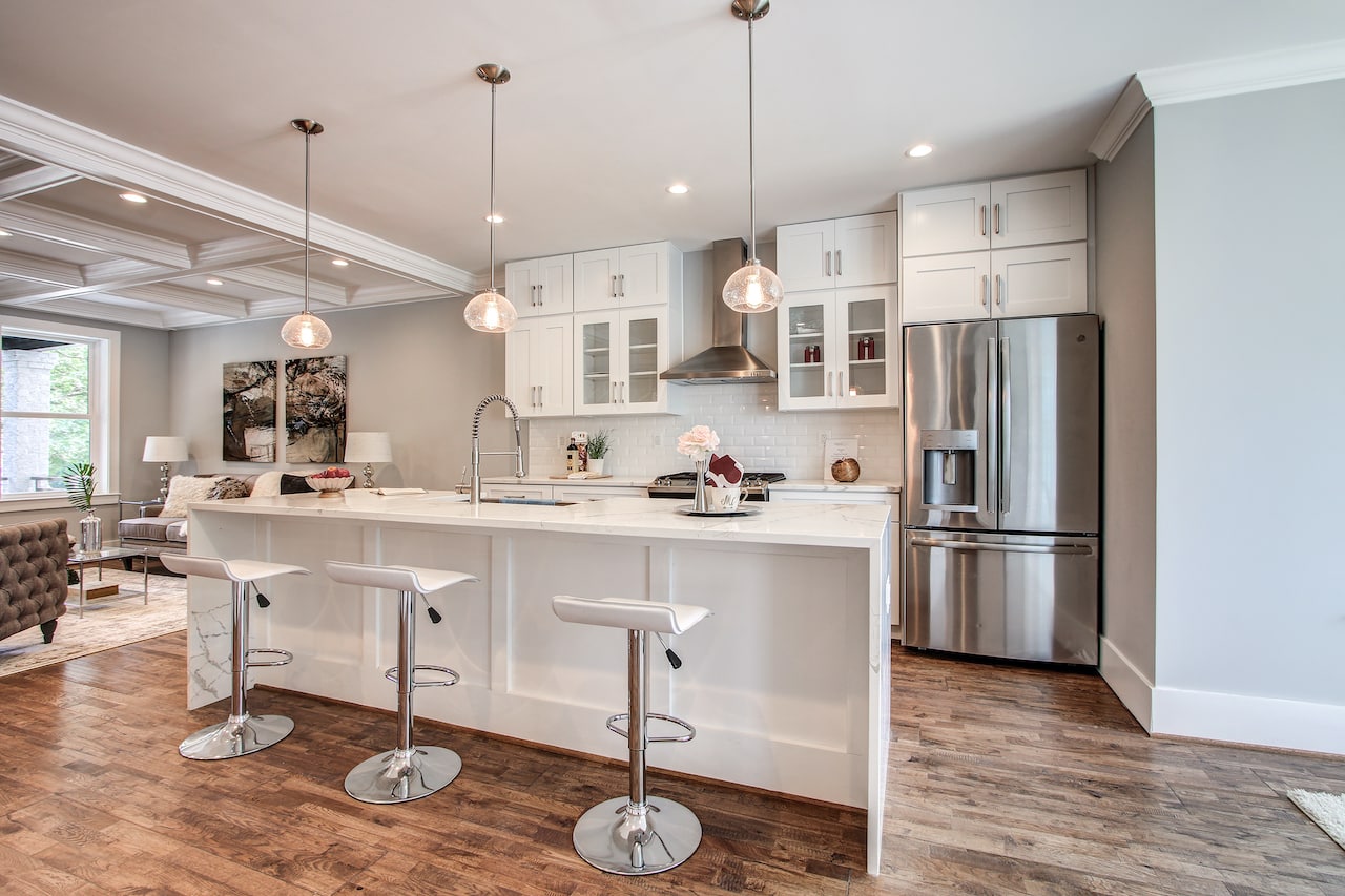 Popular kitchen floor